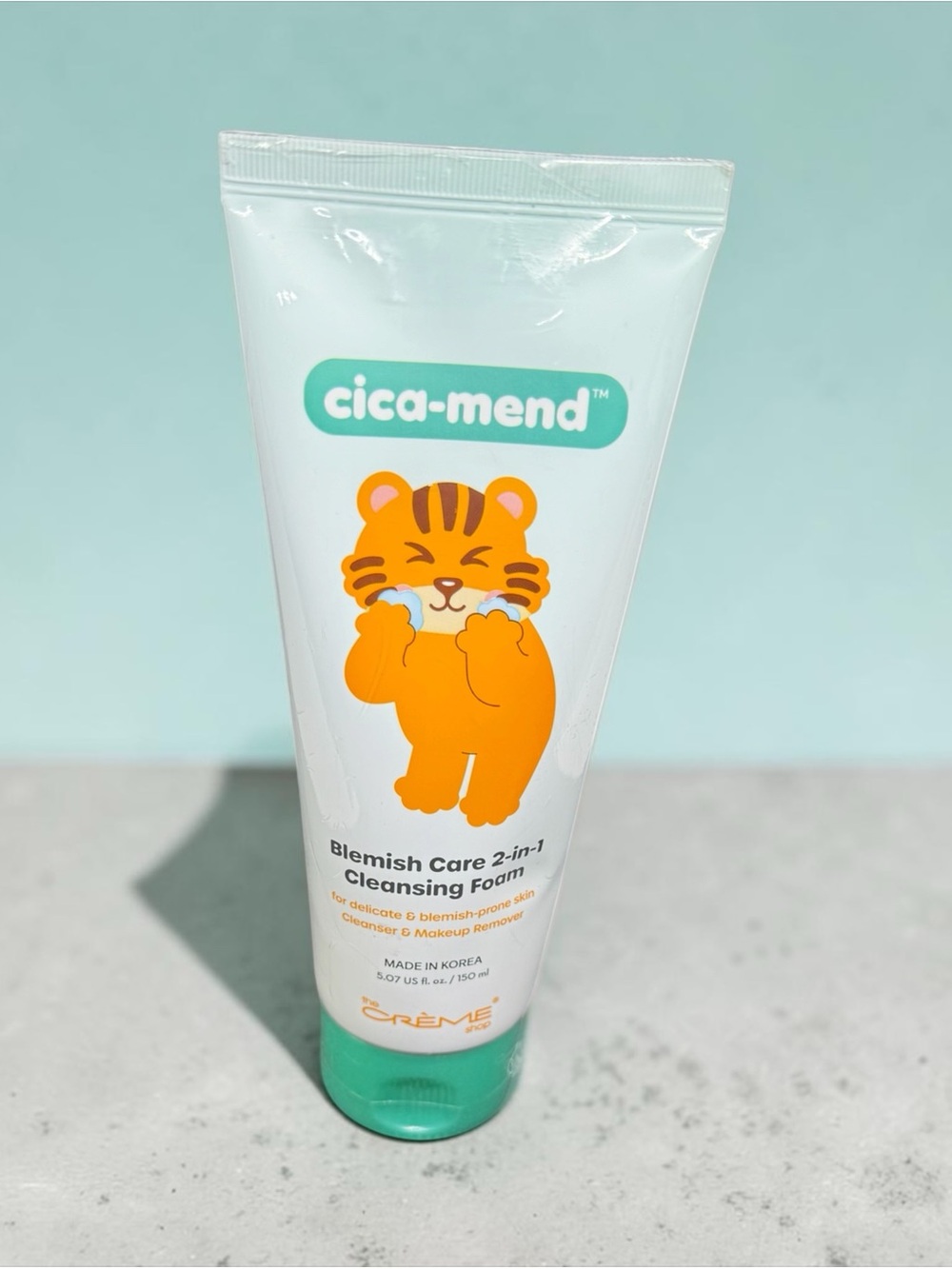 🏷️‼️5/$25🏷️‼️🧡The Crème Shop🧡Cica-Mend Blemish Care 2-In-1 Cleansing Foam/NIP